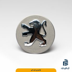 لوگو پژو نقره ای