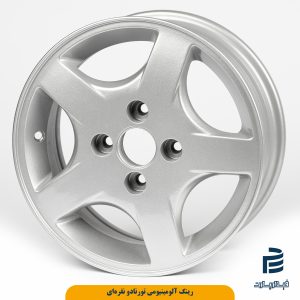 رینگ آلومینیومی تورنادو نقره ای