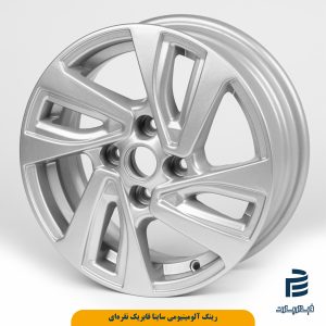 رینگ آلومینیومی ساینا فابریک نقره ای